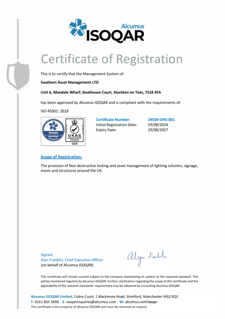 Accreditations | Southern Asset Management