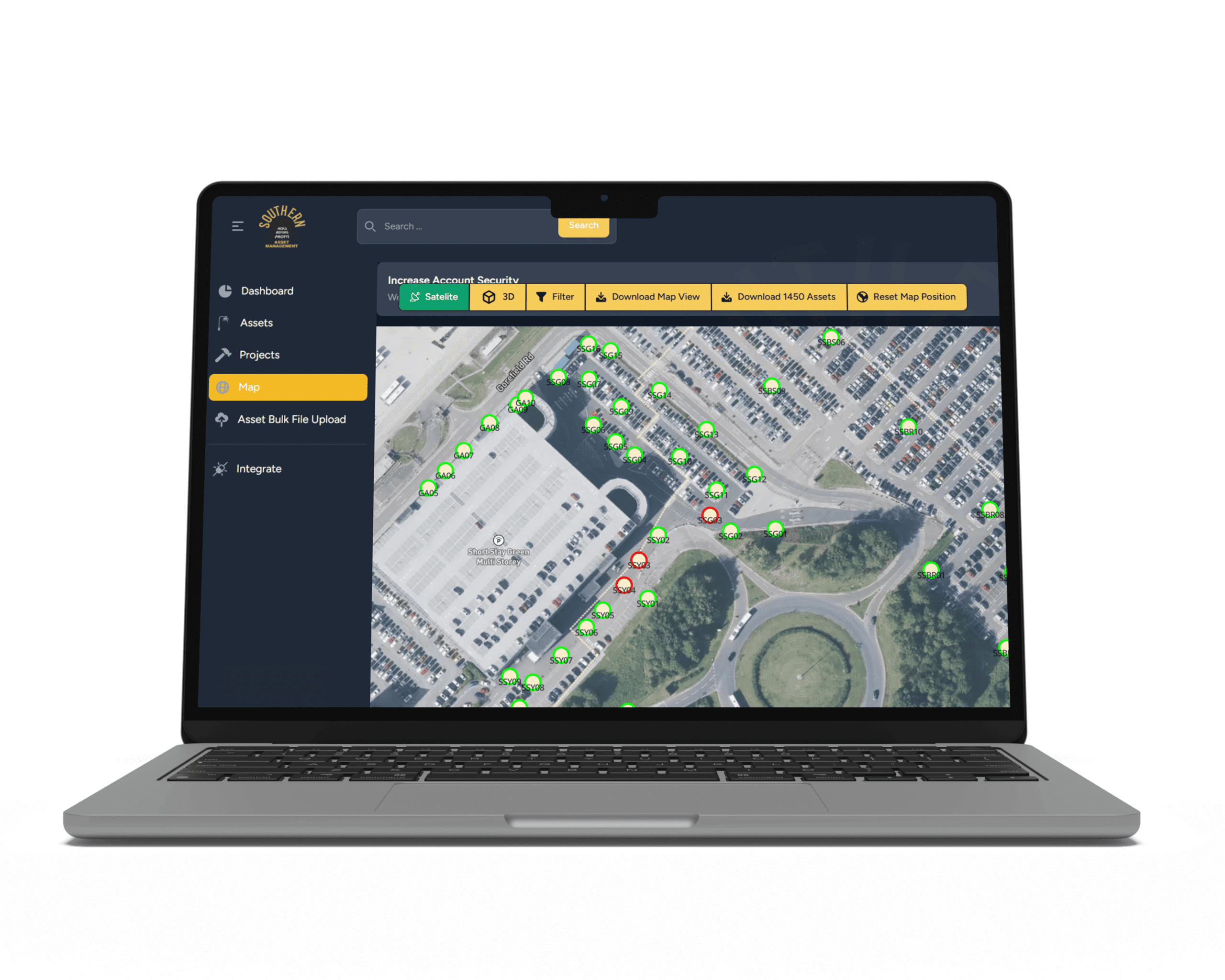 SAM - Satelite View